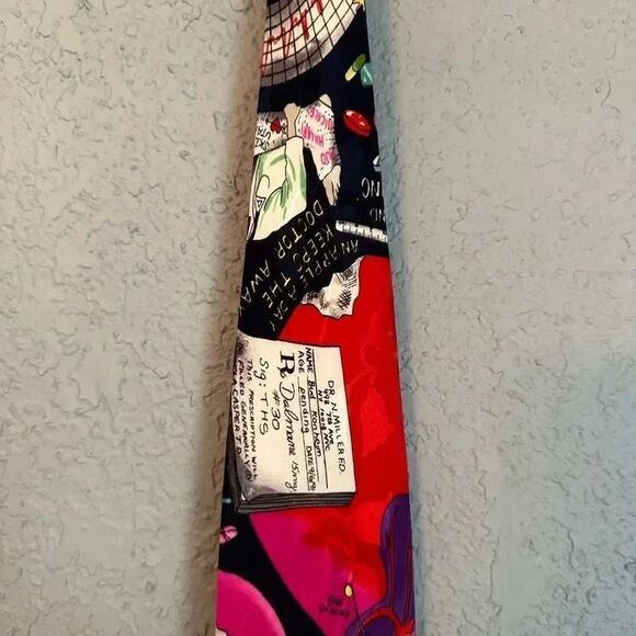 Nicole Miller Limited Edition 1991 Tie - Picture 3 of 4